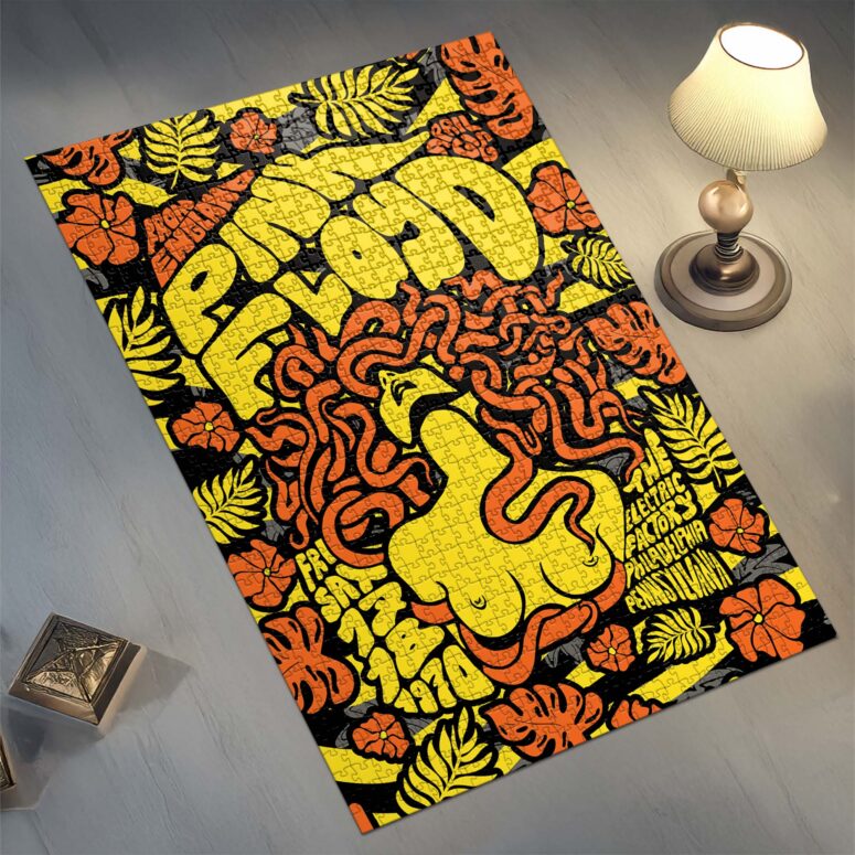 Pink Floyd Concert 1970 The Electric Factory Puzzle