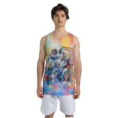 Pink Floyd Oilpaint Artwork Limited Edition Mockup Men Tank 3d - OtherBrick