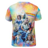 Pink Floyd Oilpaint Artwork Limited Edition Shirt Back - OtherBrick