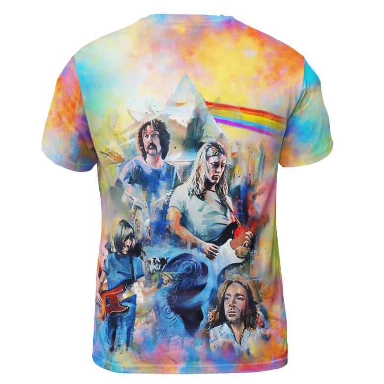 Pink Floyd OilPaint Artwork Limited Edition Shirt