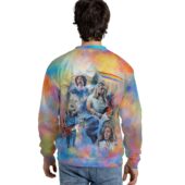 Pink Floyd Oilpaint Artwork Limited Edition Sweater Back - OtherBrick