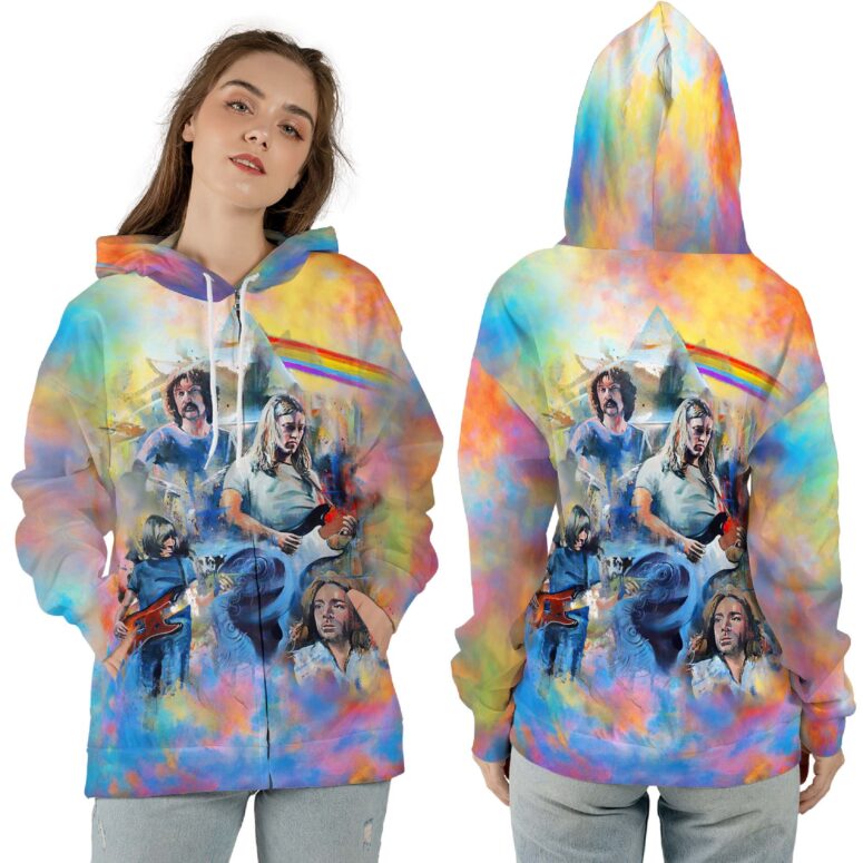 Pink Floyd OilPaint Artwork Limited Edition Shirt
