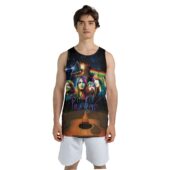 Pink Floyd Space Dsotm 50th Anniversary Space Art Mockup Men Tank 3d - OtherBrick