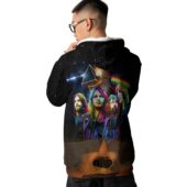 Pink Floyd Space Dsotm 50th Anniversary Space Art Hoodie Back - OtherBrick