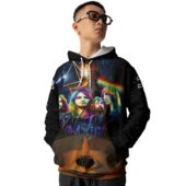 Pink Floyd Space Dsotm 50th Anniversary Space Art Hoodie Front - OtherBrick
