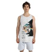 Pink Floyd Wish You Were Here The Wall Animals Dsotm 50th Mockup Men Tank 3d - OtherBrick