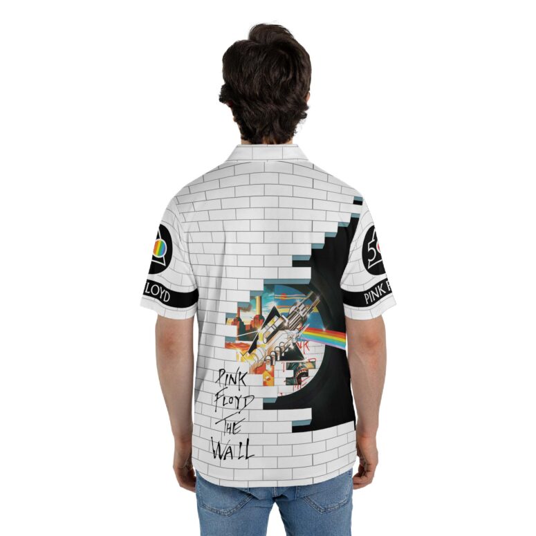 Pink Floyd Wish You Were Here The Wall Animals DSoTM 50th Polo Shirt Pink Floyd Wish You Were Here The Wall Animals DSoTM 50th Polo Shirt