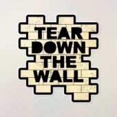 Tear Down The Wall Pink Floyd Car Sticker Mockup 1 - OtherBrick