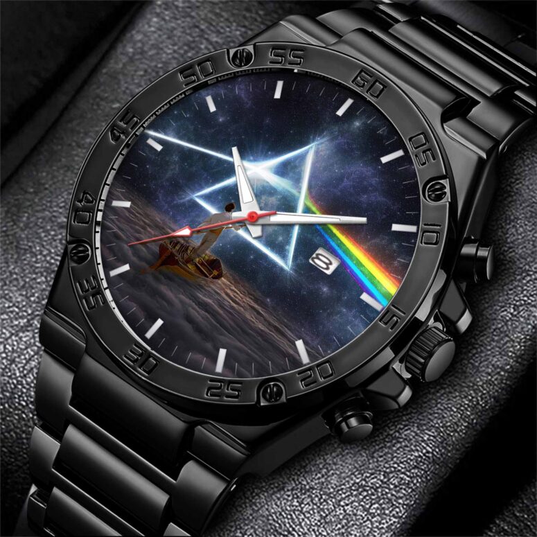 The Endless River x DSOTM Pink Floyd Powermatic Silver Watch