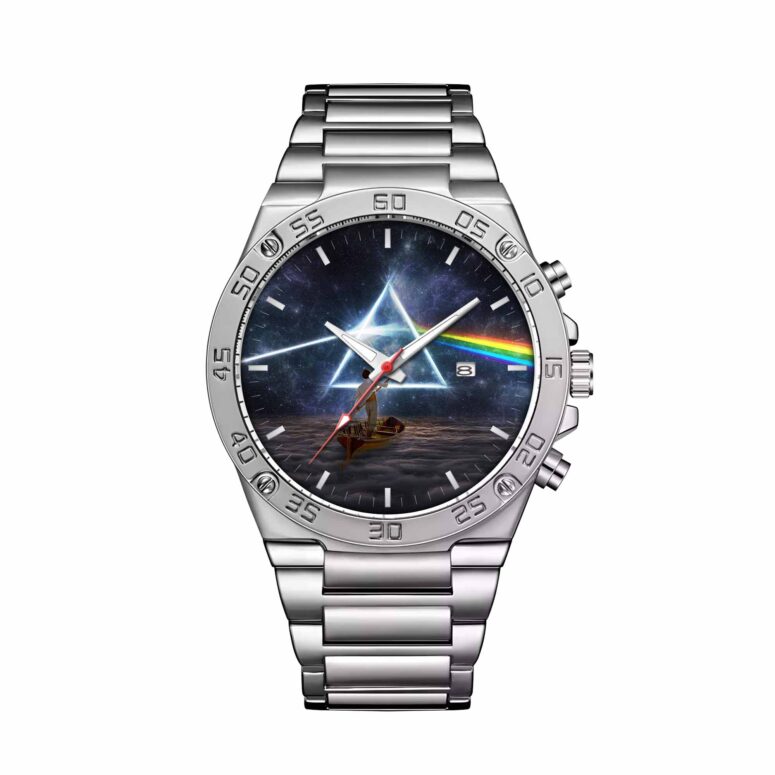 The Endless River x DSOTM Pink Floyd Powermatic Silver Watch