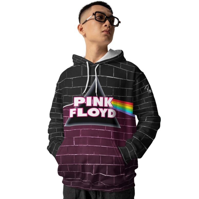 The Wall Dark Side Of The Moon Pink Floyd Purple Black Shirt The Wall Dark Side Of The Moon Pink Floyd Purple Black Shirt