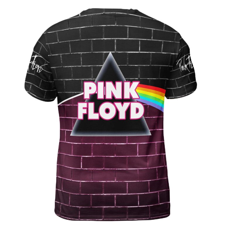 The Wall Dark Side Of The Moon Pink Floyd Purple Black Shirt The Wall Dark Side Of The Moon Pink Floyd Purple Black Shirt