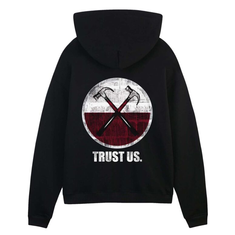 Trust Us The Wall Pink Floyd Back Shirt Trust Us The Wall Pink Floyd Back Shirt