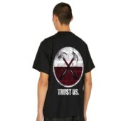 Trust Us The Wall Pink Floyd Back Shirt Back Man Black - OtherBrick