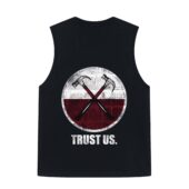 Trust Us The Wall Pink Floyd Back Shirt Back Tank Black - OtherBrick