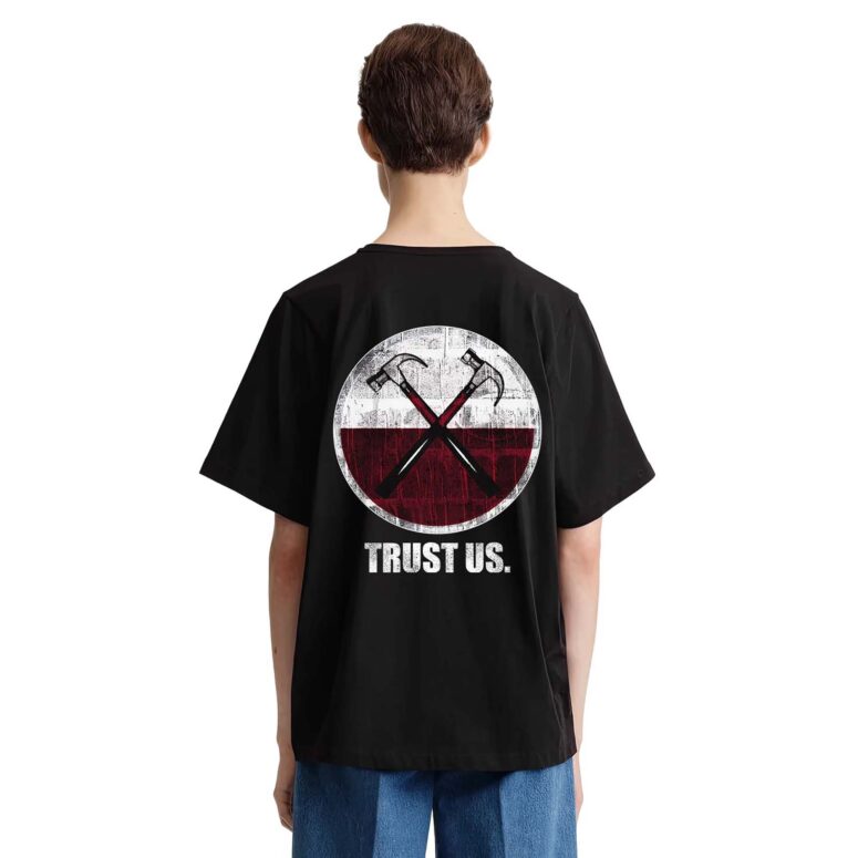 Trust Us The Wall Pink Floyd Back Shirt Trust Us The Wall Pink Floyd Back Shirt