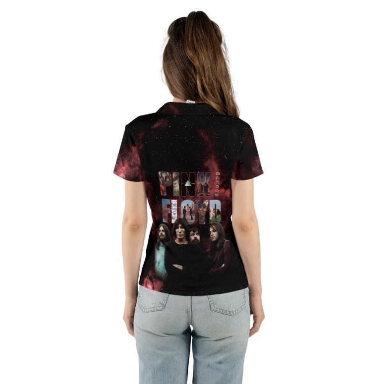 Camiseta Pink Floyd Echoes Album Montage Member Polo Shirt