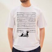 Cats And Time 1973 Music Sheet Dsotm Shirt Front Man Shirt White 2 - OtherBrick