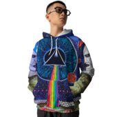 Division Bell Pulse Dsotm Back Art Wywh Album Pink Floyd Hoodie Front - OtherBrick