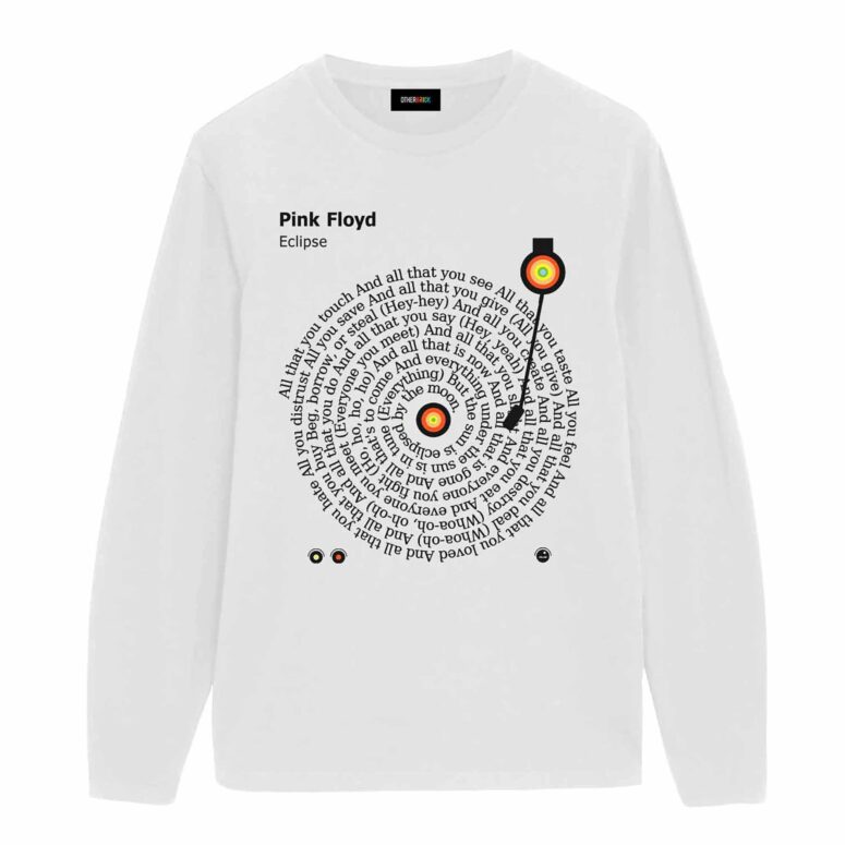 Eclipse Dark Side Of The Moon Turntables Vinyl Lyric Shirt Eclipse Dark Side Of The Moon Turntables Vinyl Lyric Shirt