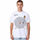 Eclipse Dark Side Of The Moon Turntables Vinyl Lyric Shirt Front Man Shirt White - OtherBrick
