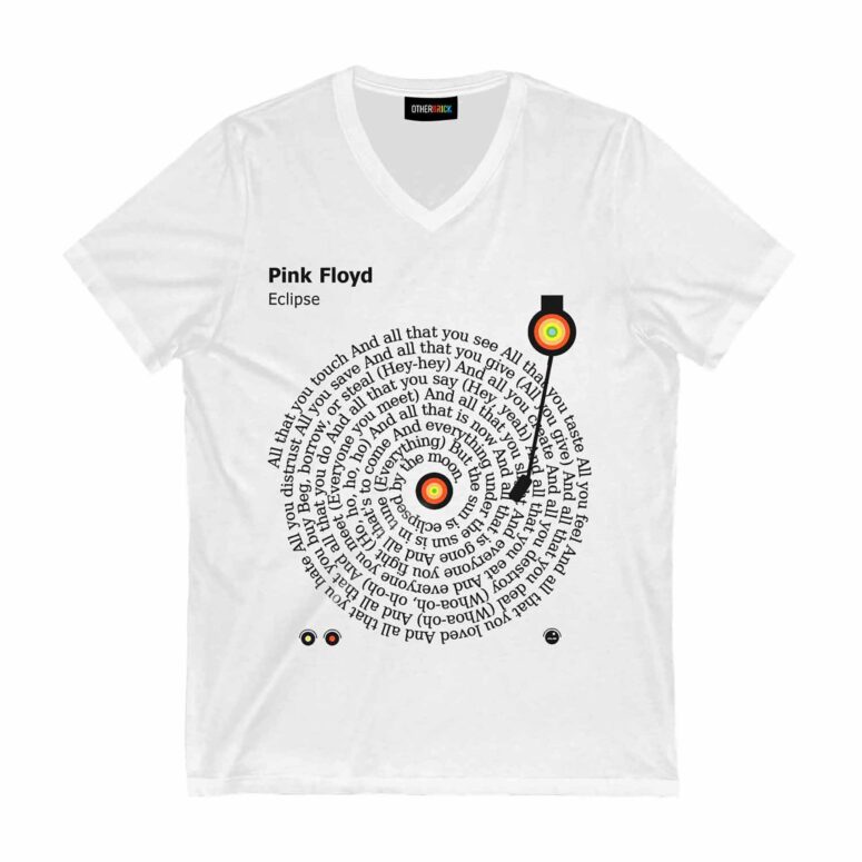 Eclipse Dark Side Of The Moon Turntables Vinyl Lyric Shirt Eclipse Dark Side Of The Moon Turntables Vinyl Lyric Shirt