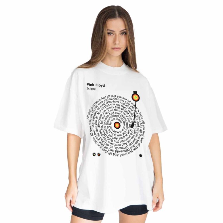Eclipse Dark Side Of The Moon Turntables Vinyl Lyric Shirt Eclipse Dark Side Of The Moon Turntables Vinyl Lyric Shirt