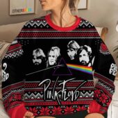 Full Band The Dark Side Of The Moon Pink Floyd Christmas Ugly Sweater Mk 7 - OtherBrick