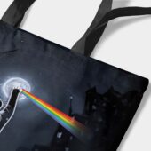 I Will See You On The Dsotm Black Cat Pink Floyd Totebag5 - OtherBrick