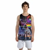 Legends Forever Dsotm Wywh Live At Pompeii Pink Floyd Mockup Men Tank 3d - OtherBrick