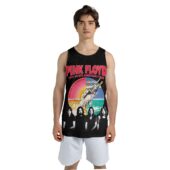 Pink Floyd 1975 North American Tour Vintage Shirt Mockup Men Tank 3d - OtherBrick
