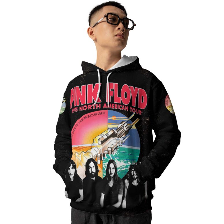 Pink Floyd 1975 North American Tour Vintage Shirt Pink Floyd 1975 North American Tour Vintage Shirt