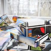 Pink Floyd Album Collage Wrapping Paper Mockup 3 - OtherBrick