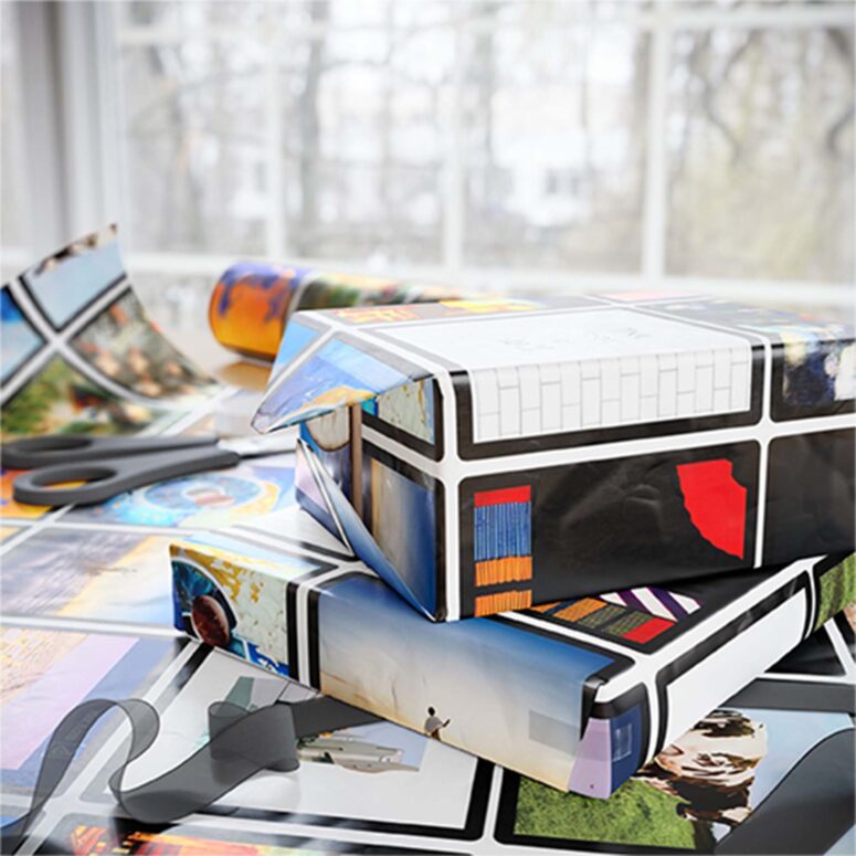 Pink Floyd Album Collage Wrapping Paper Pink Floyd Album Collage Wrapping Paper