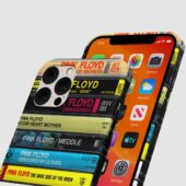 Pink Floyd Albums Cassette Retro Collection Phone Case Pc3 - OtherBrick