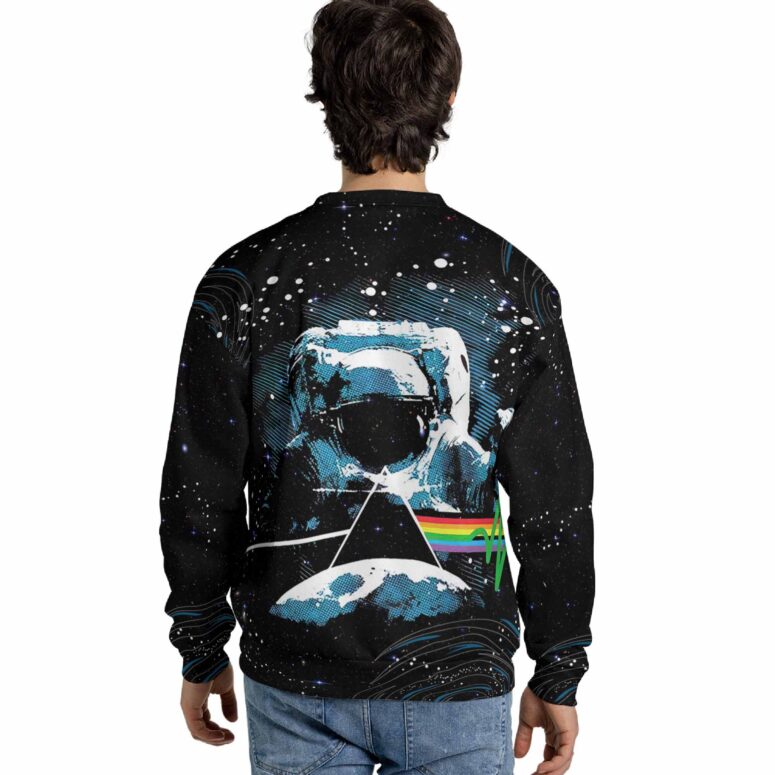 Pink Floyd Dark Side Of The Moon Pyramid Astronaut  Shirt