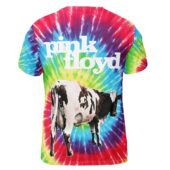 Pink Floyd Fat Old Sun White Dairy Cow Shirt Back - OtherBrick
