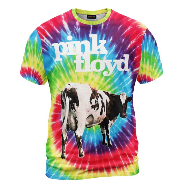 Pink Floyd Fat Old Sun White Dairy Cow Shirt