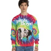 Pink Floyd Fat Old Sun White Dairy Cow Sweater Front - OtherBrick