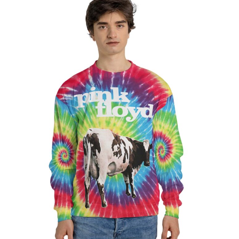 Pink Floyd Fat Old Sun White Dairy Cow Shirt