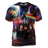 Pink Floyd Member Star Space Prism Light Shirt Front - OtherBrick