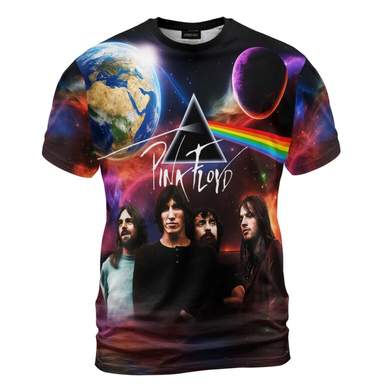 Pink Floyd Member Star Space Prism Light Shirt