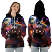Pink Floyd Member Star Space Prism Light Ziphoodie - OtherBrick