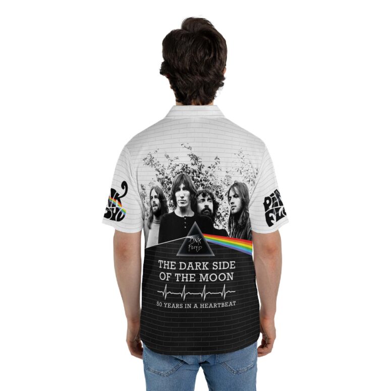 Pink Floyd The Wall Dark Side Of The Moon 50 years Anniversary 3D Polo Shirt Pink Floyd The Wall Dark Side Of The Moon 50 years Anniversary 3D Polo Shirt