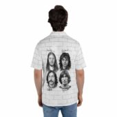 Pink Floyd The Wall Roger David Richard Nick Illustration Polo Shirt Man Back Mockup - OtherBrick