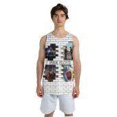 Pink Floyd The Wall Screaming Face Dark Side Of The Moon Wywh Mockup Men Tank 3d - OtherBrick