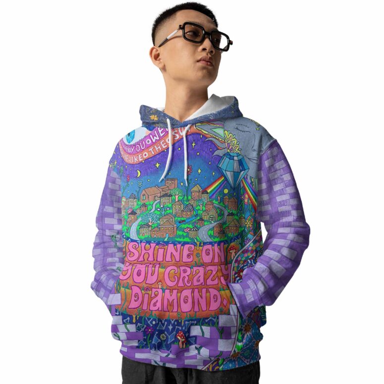 Shine On You Crazy Diamond Inspired Pink Floyd Shirt Shine On You Crazy Diamond Inspired Pink Floyd Shirt