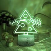 The Dark Side Of Christmas Pink Floyd Night Lamp Led Light1 - OtherBrick