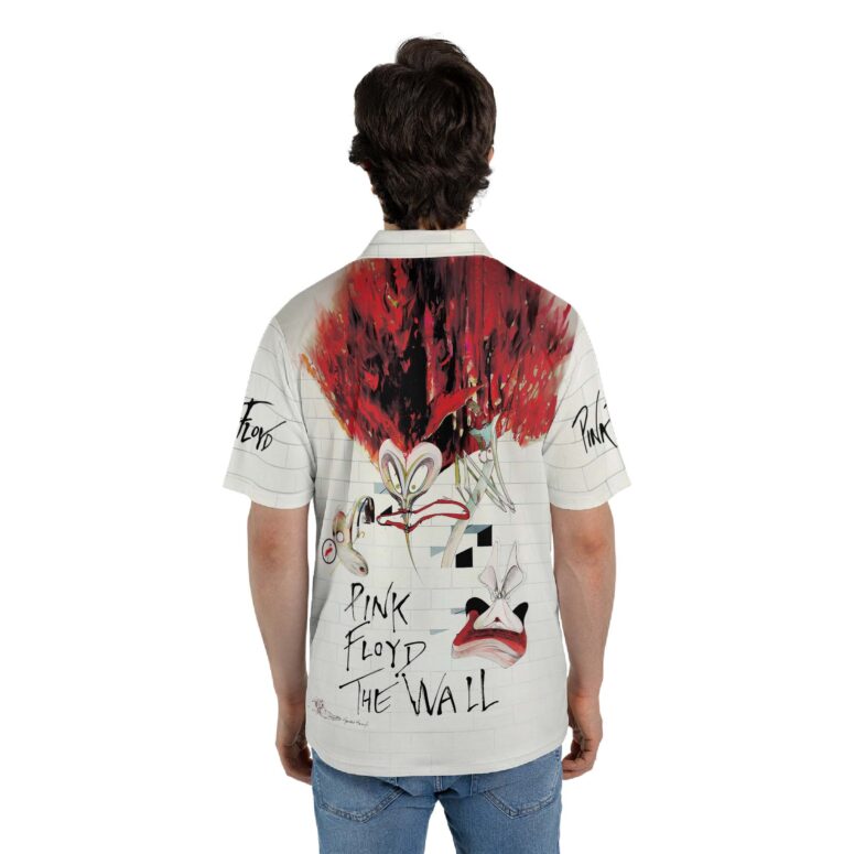 The Wall 1980 Teacher Mother Pink Floyd Polo Shirt The Wall 1980 Teacher Mother Pink Floyd Polo Shirt
