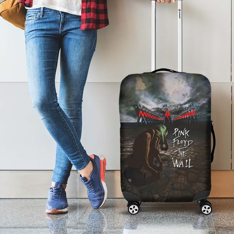 The Wall Marching Hammers Art Pink Floyd Luggage Cover The Wall Marching Hammers Art Pink Floyd Luggage Cover